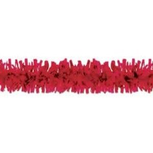 Tissue Festooning 25-Foot, Red