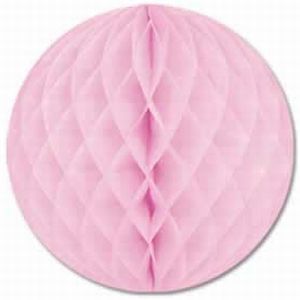 Tissue Ball 12-Inch, Pink