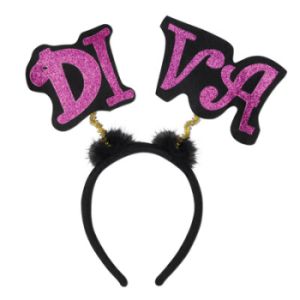 Diva Glittered Head Bopper