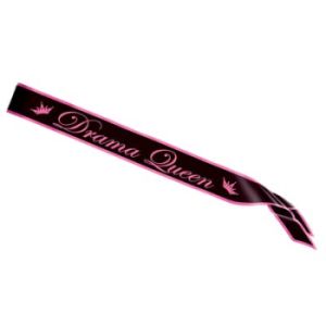 Drama Queen Satin Sash