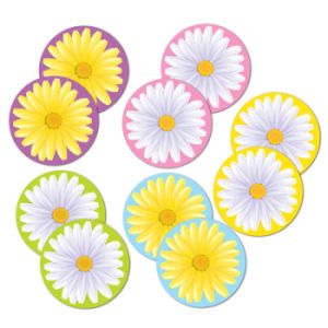 Mini Daisy 4-Inch Cutouts