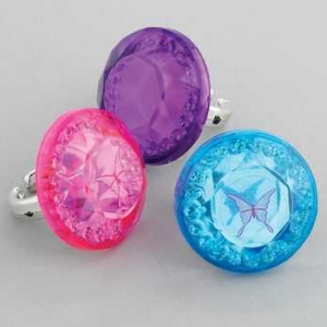 Jewel Rings w/Stickers