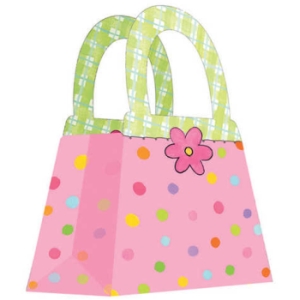 Sleepover Purse Shaped Treat Bag