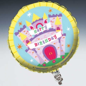 Princess Castle Fun Foil Balloon