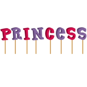 Princess Pick Candles