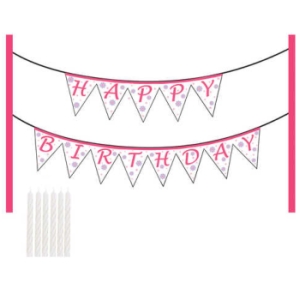 Tutu Much Fun Cake Banner Decorating Kit