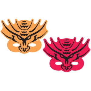 Foam Dragon Masks