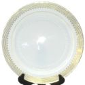 Princess Gold 10-1/2-inch Plastic Plates