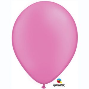 11-inch Qualatex Balloons, Neon Pink
