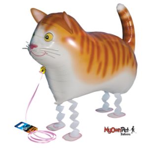 Cat My Own Pet Walking Foil Balloon