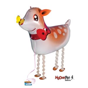 Fawn My Own Pet Walking Foil Balloon