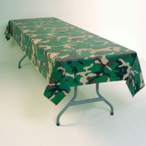 Camouflage Banquet Table Cover