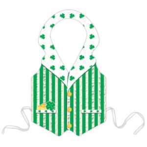 Plastic St. Patrick's Day Prismatic Vest