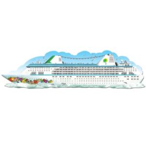 Jointed Cruise Ship Cutout