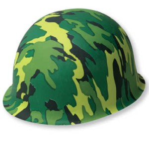 Plastic Army Helmet, Child Size