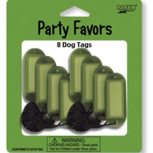 Plastic Dog Tags