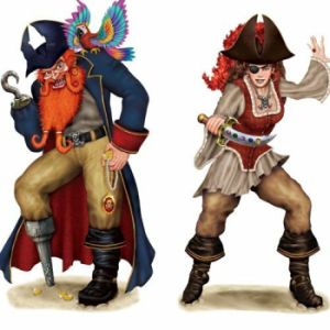 Bonny Blade & Calico Jack Props