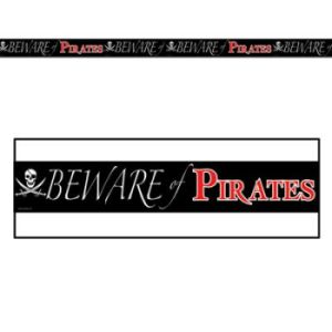 Beware Of Pirates All-Weather Party Tape