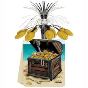 Pirate Treasure Chest Centerpiece