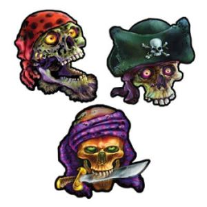 Pirate Skull Cutouts
