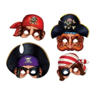 Pirate Paper Masks