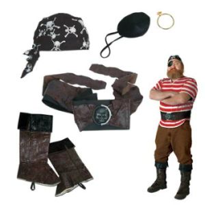 Pirate Costume Set