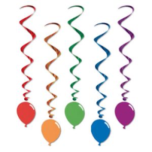 Balloon Hanging Whirls