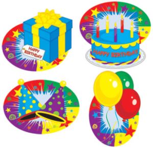 Happy Birthday Cutouts