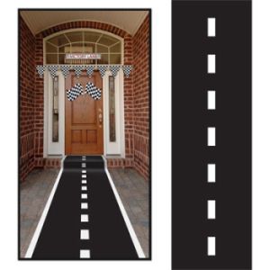 Race Track Polyester Aisle Carpet Runner