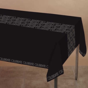 Classic Celebrations Plastic Tablecloth