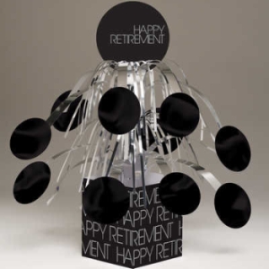 Classic Celebrations Happy Retirement Mini Foil Centerpiece