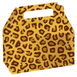 Animal Print Leopard Cookie/Candy Boxes