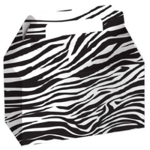 Animal Print Zebra Cookie/Candy Boxes