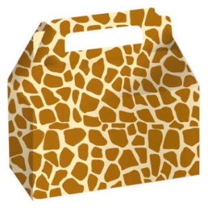 Animal Print Giraffe Cookie/Candy Boxes