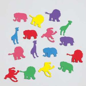 Jungle Pals Foam Confetti