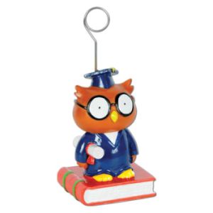 Owl Graduation Photo/Balloon Holder