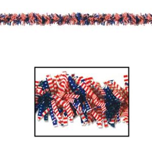 Gleam N Flex 6-Ply Patriotic Garland