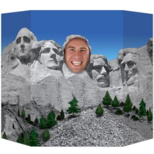 Presidential Mountain Photo Prop
