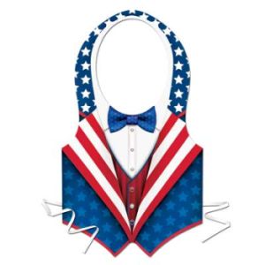 Plastic Patriotic Vest