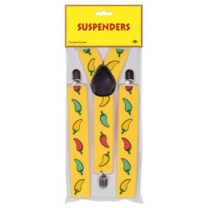 Chili Pepper Suspenders