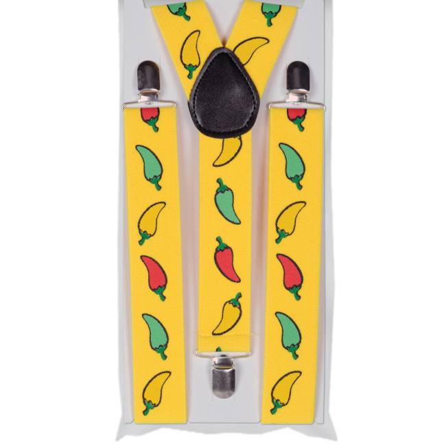 Chili Pepper Suspenders