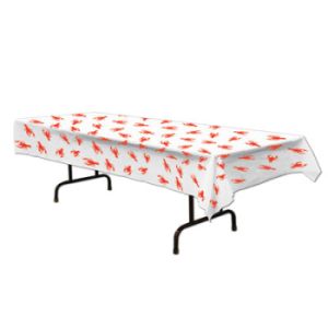 Crawfish Plastic Tablecloth