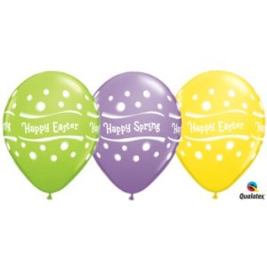 Easter Dots Qualatex Balloons