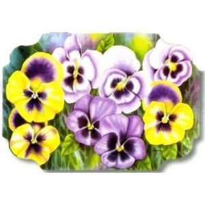 Pansies Placemats