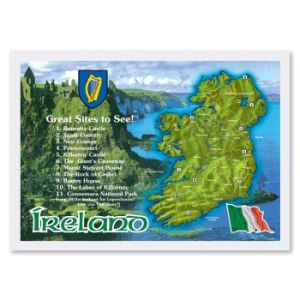 Map of Ireland Placemats
