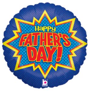 Happy Father's Day Hero Foil Balloon