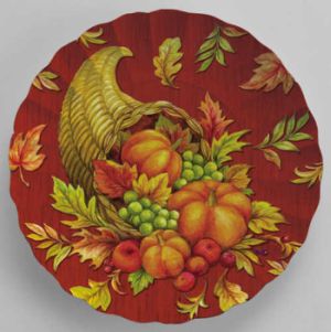 Abundant Cornucopia 11-inch Paper Tray