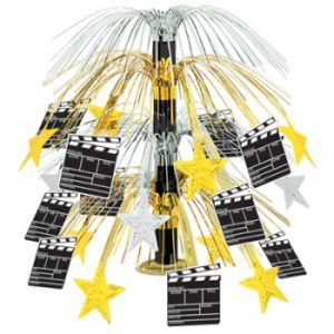 Movie Set Clapboard Cascade Centerpiece