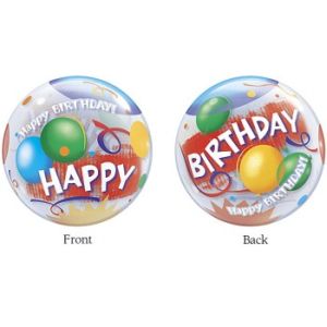 Happy Birthday Bubble Balloon