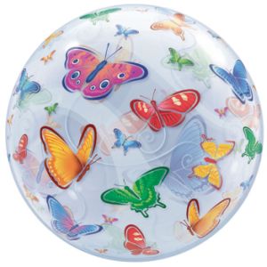 Butterflies Bubble Balloon